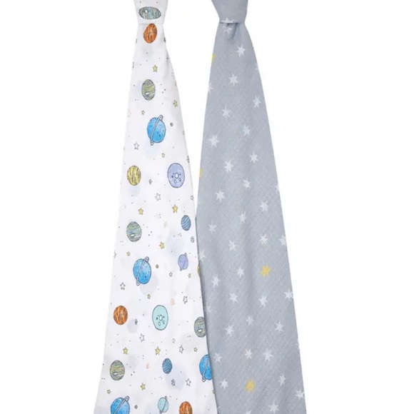 ✨SOLD on another platform 6.26.23 Aden + Anais Swaddles Space Cadet Print NWT - Picture 3 of 7
